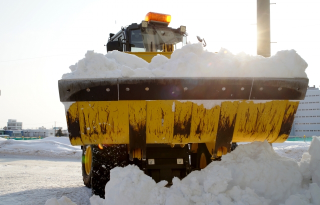 snow removal truck